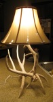 Mule Deer Fabric Shade Table Lamp